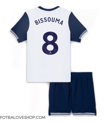 Tottenham Hotspur Yves Bissouma #8 Dětské Domácí Dres 2024-25 Krátký Rukáv (+ trenýrky)